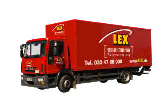 LKW 12 Tonnen - mit Koffer