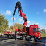 Ladekran für Container