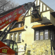 Teleskopstapler Berlin Reichweite 25m schwere Lasten bis 8 Tonnen