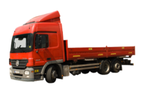 LKW mit Wechselbrücke – Pritsche